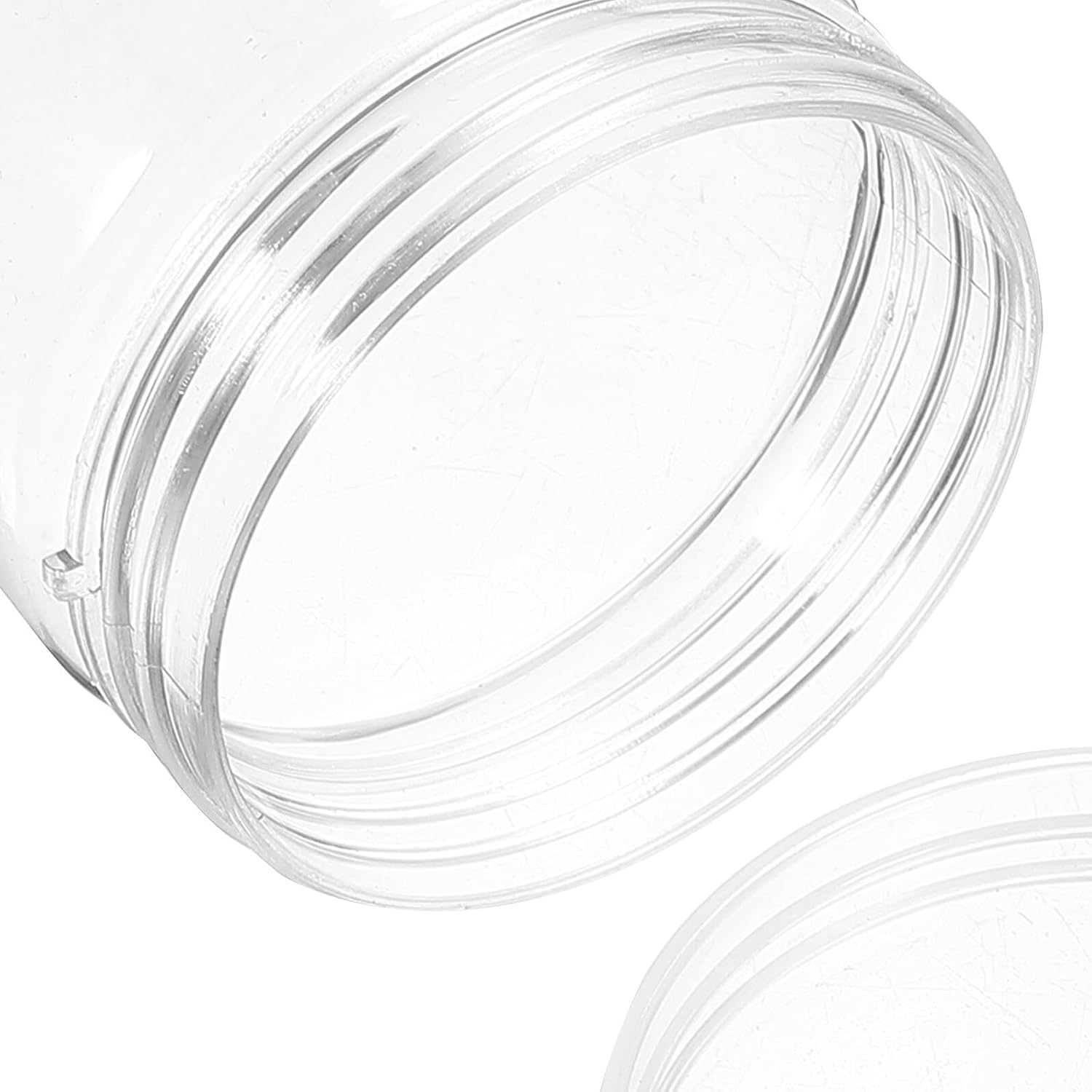 Tarros Herméticos para Alimentos Secos 700Ml 3 Piezas Recipientes Transparentes de PET con Tapa para Almacenar Arroz Harina y Cereales Cocina Doméstica