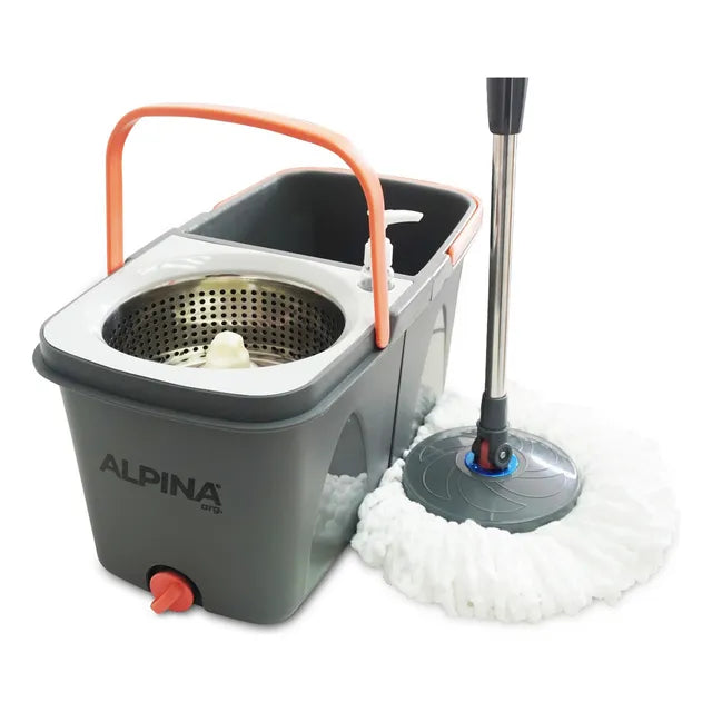 Alpina Mopa Giratoria Centrifuga - Unidad - 1 - Gris Oscuro